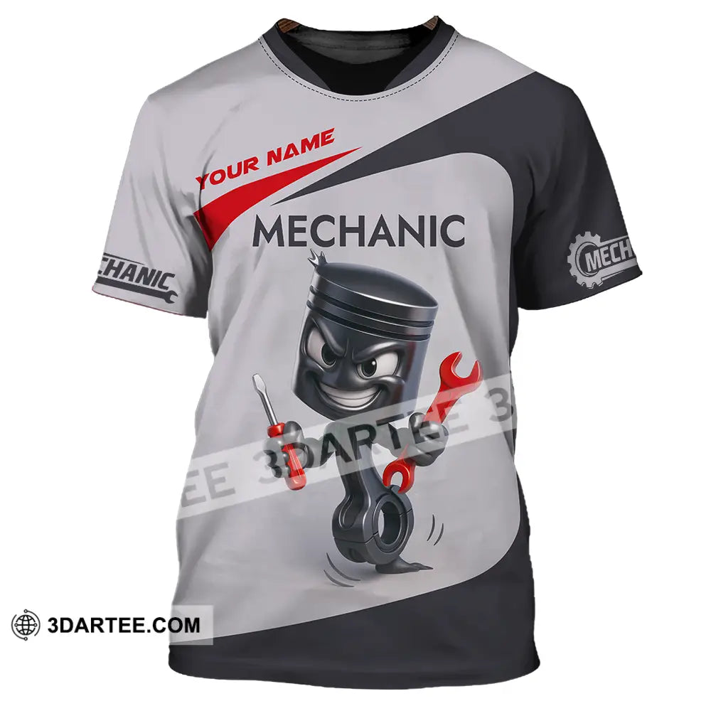 Unisex Shirt Custom Mechanic Shirt T Shirt / S T shirt