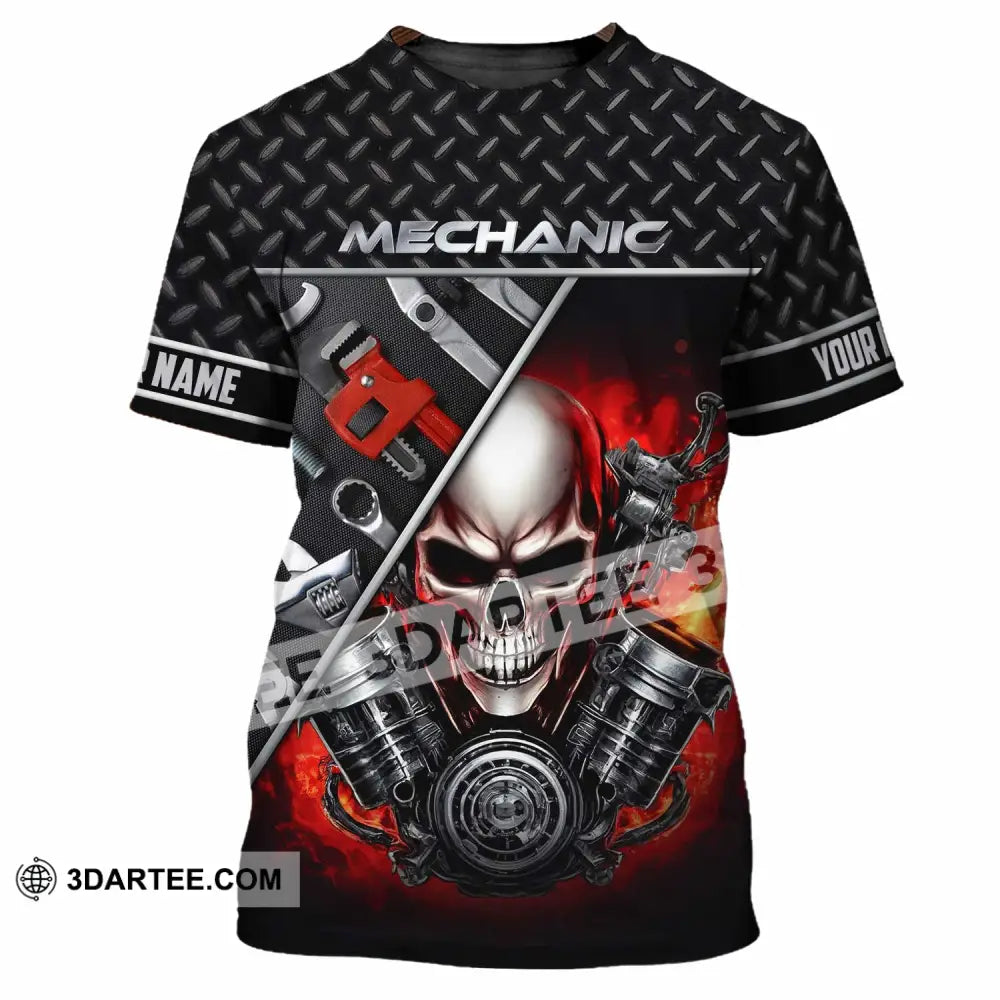 Unisex Shirt Custom Mechanic Shirt T Shirt / S T shirt
