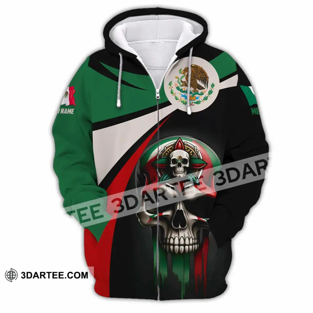 Unisex Shirt - Custom Mexico Shirt Zipper Hoodie / S T-shirt