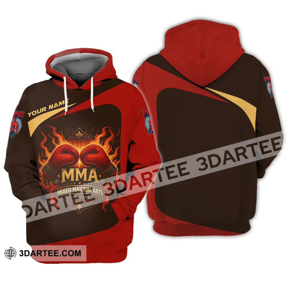 Unisex Shirt - Custom Mixed Martial Arts MMA Lover Shirt Hoodie / S T-shirt