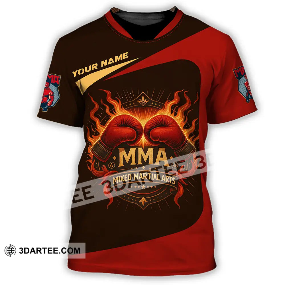 Unisex Shirt - Custom Mixed Martial Arts MMA Lover Shirt T-Shirt / S T-shirt
