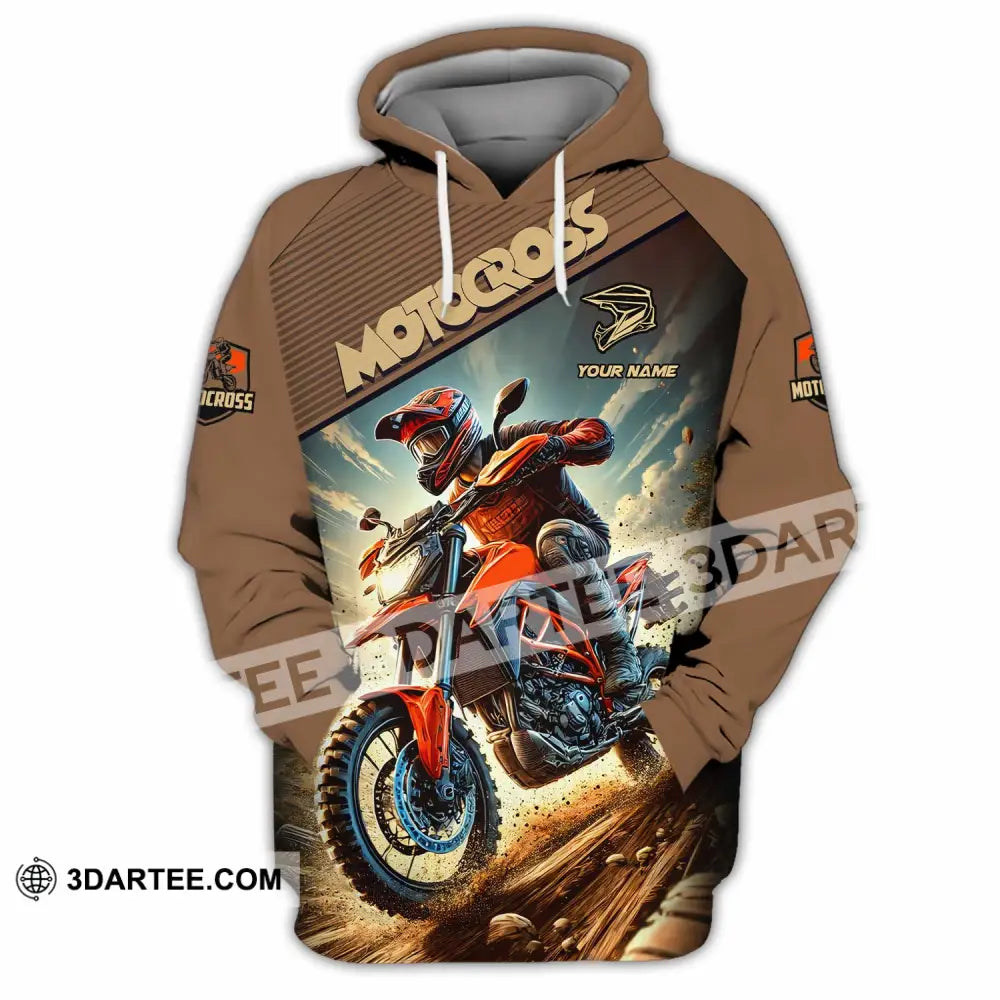 Unisex Shirt - Custom Motocross Shirt Hoodie / S T-shirt