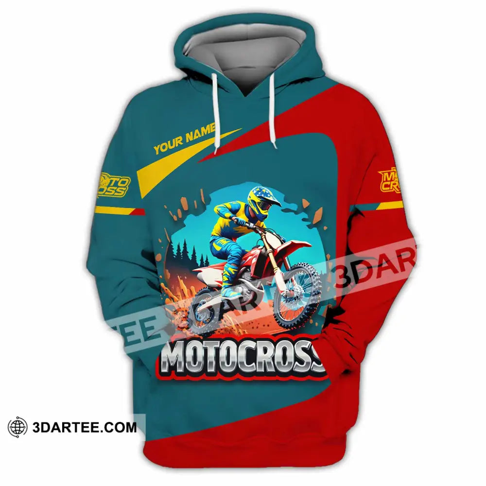Unisex Shirt - Custom Motocross Shirt Hoodie / S T-shirt