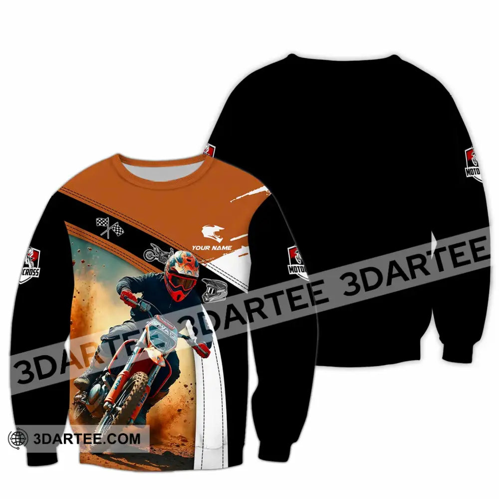 Unisex Shirt - Custom Motocross Shirt Long Sleeve / S T-shirt