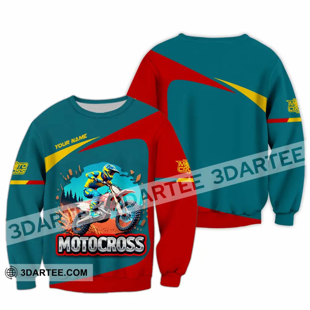 Unisex Shirt - Custom Motocross Shirt Long Sleeve / S T-shirt