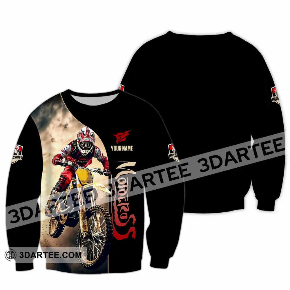 Unisex Shirt - Custom Motocross Shirt Long Sleeve / S T-shirt