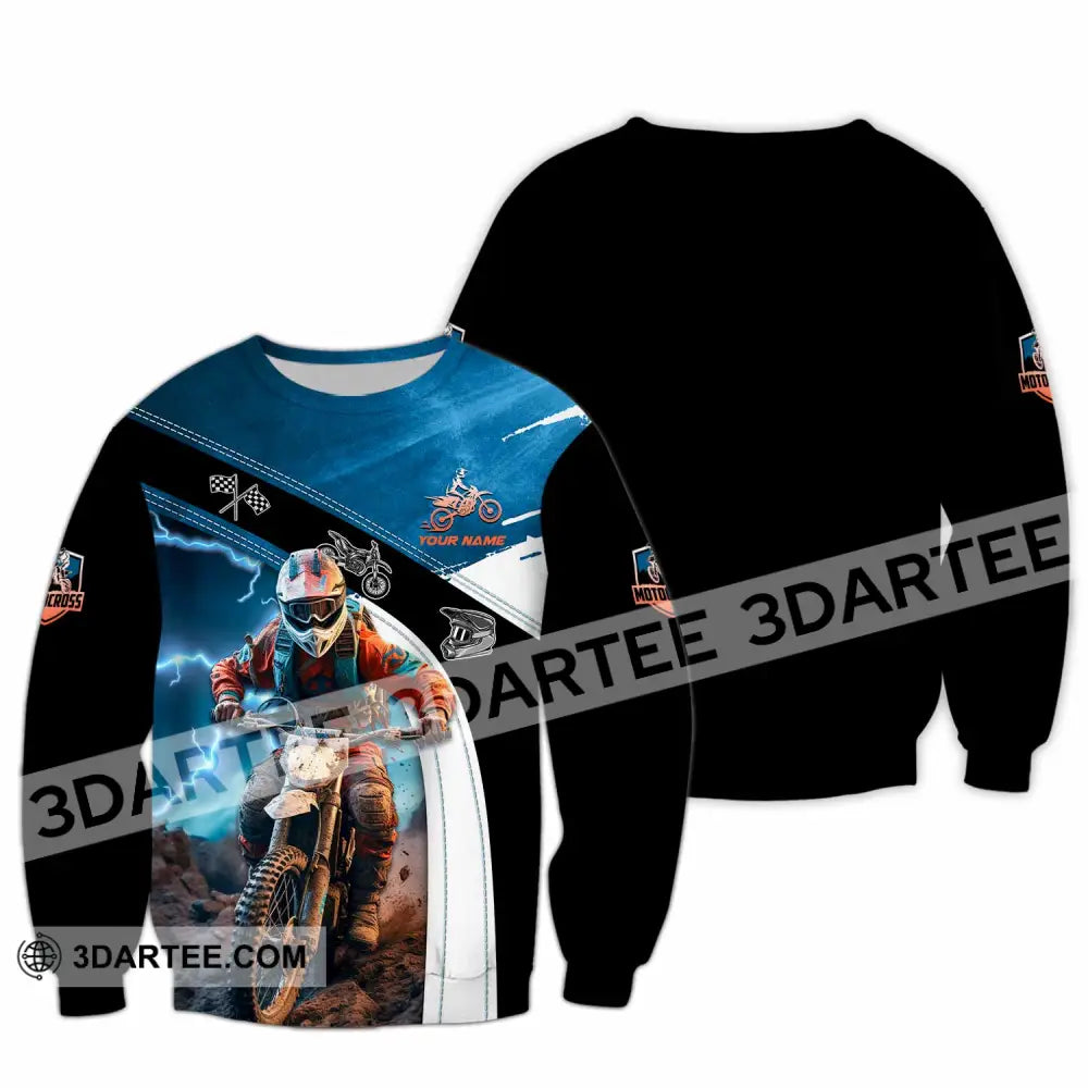 Unisex Shirt - Custom Motocross Shirt Long Sleeve / S T-shirt