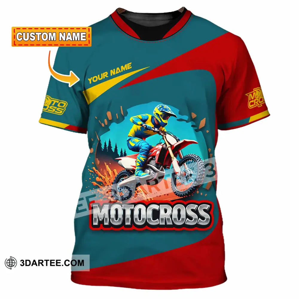 Unisex Shirt - Custom Motocross Shirt T-shirt