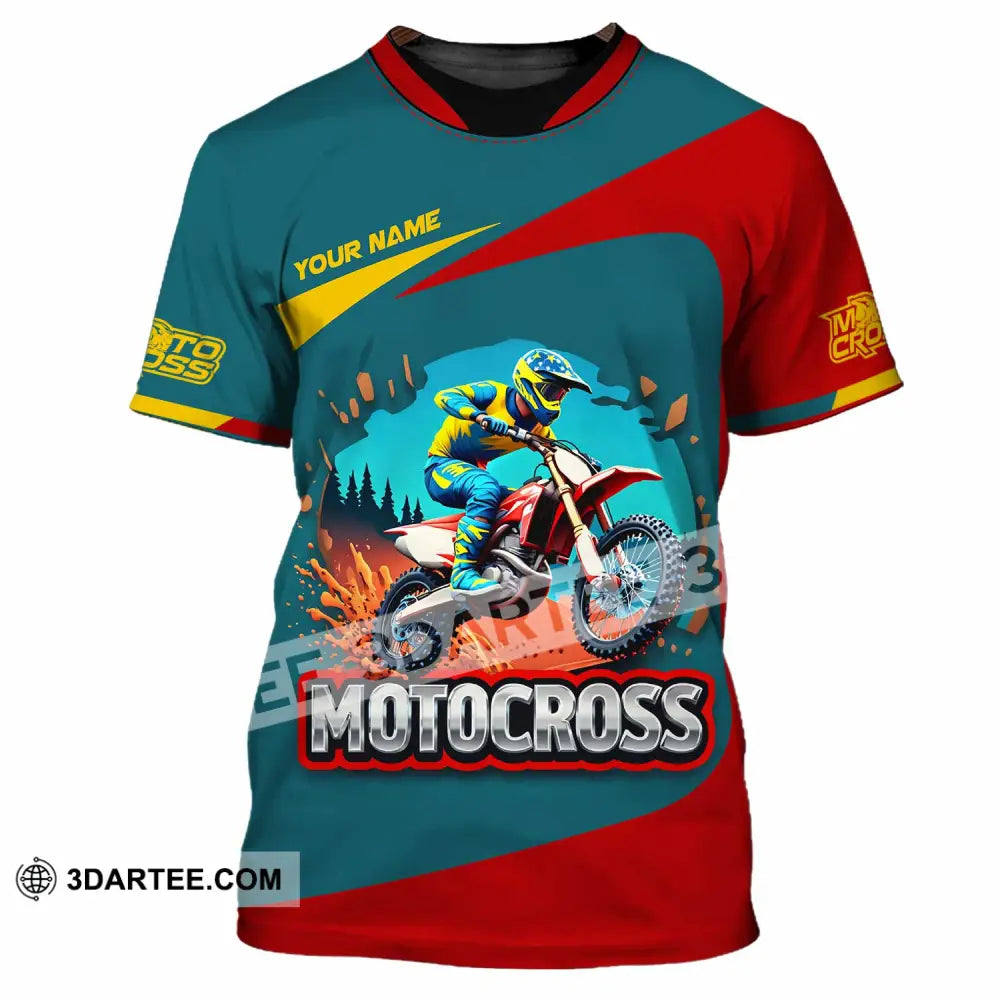Unisex Shirt - Custom Motocross Shirt T-Shirt / S T-shirt