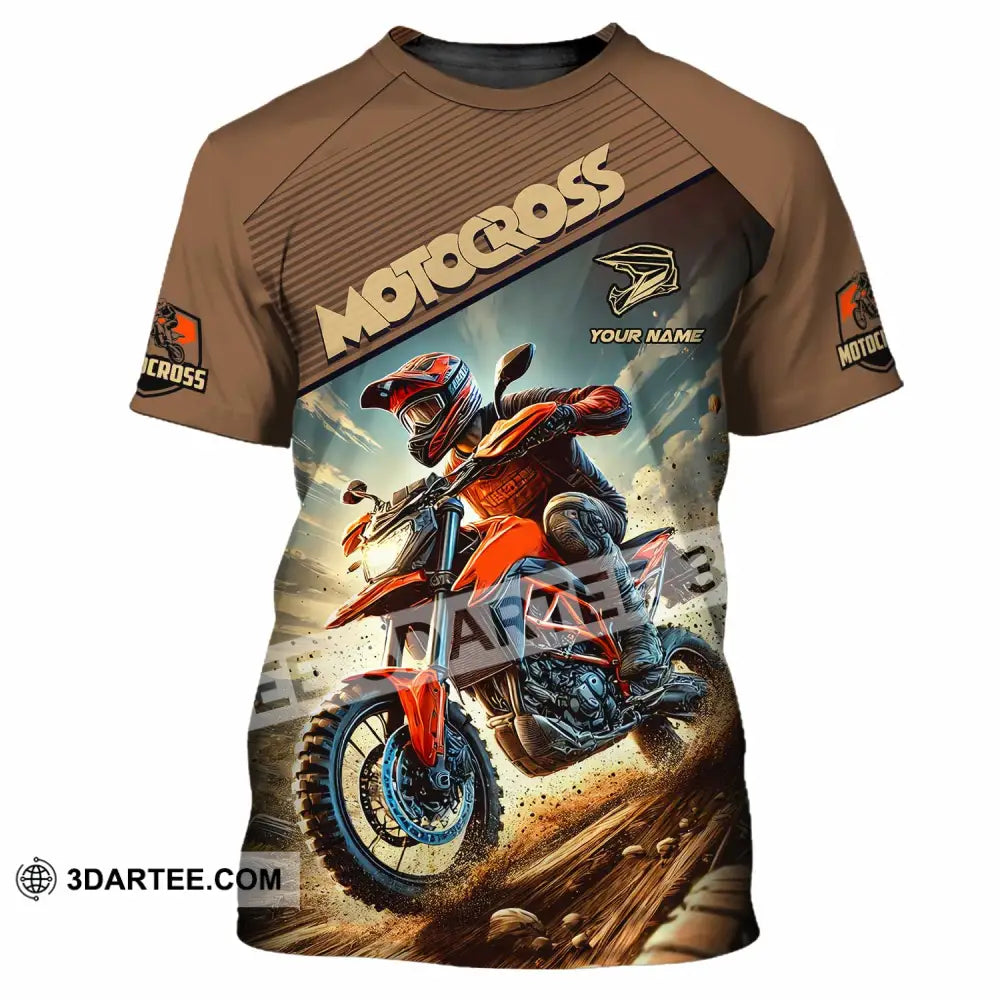 Unisex Shirt - Custom Motocross Shirt T-Shirt / S T-shirt