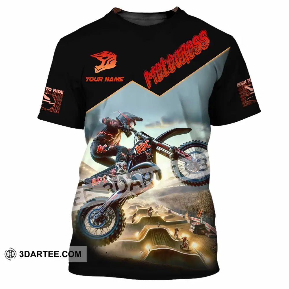 Unisex Shirt - Custom Motocross Shirt T-Shirt / S T-shirt