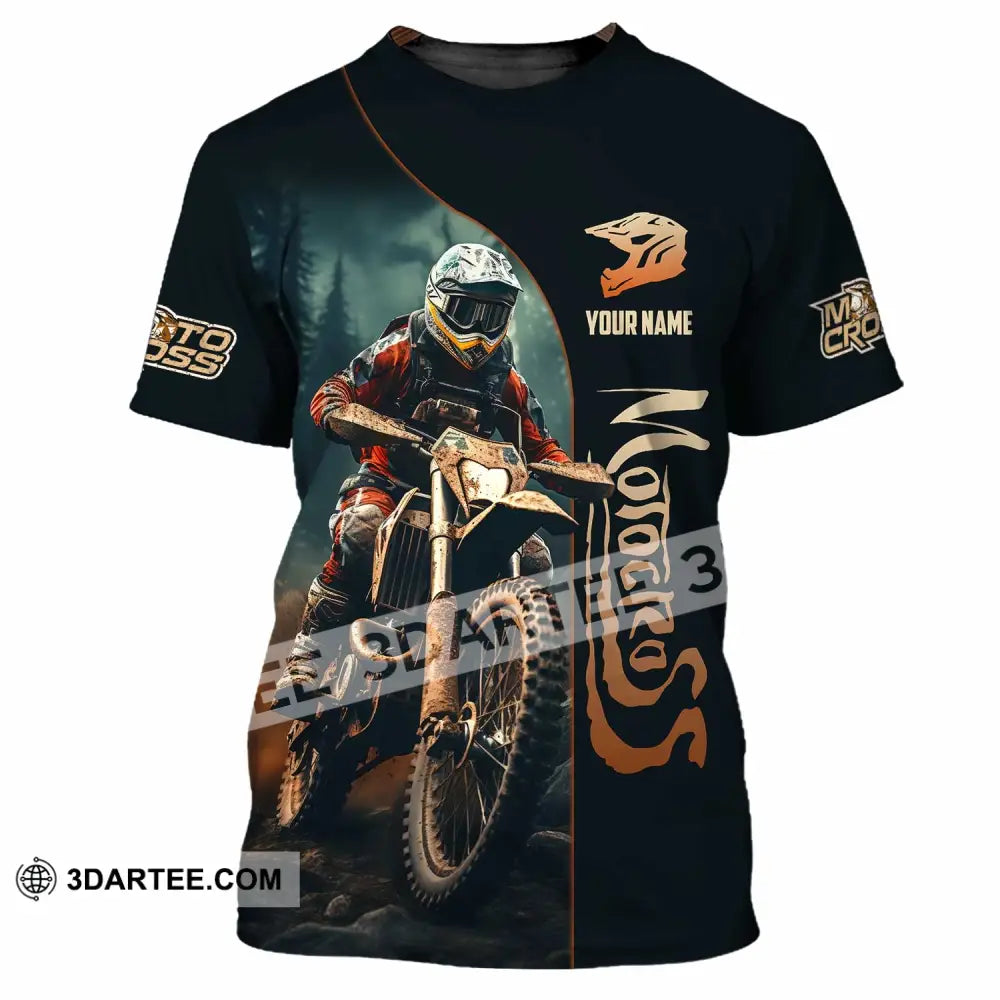 Unisex Shirt - Custom Motocross Shirt T-Shirt / S T-shirt