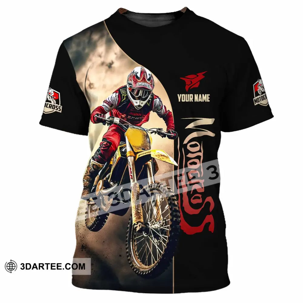 Unisex Shirt - Custom Motocross Shirt T-Shirt / S T-shirt