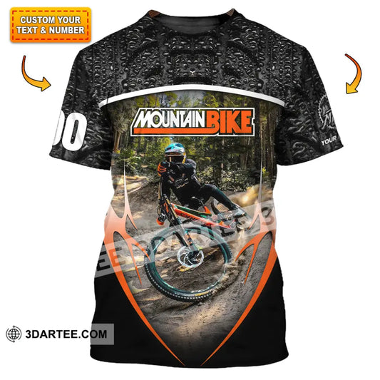 Unisex Shirt - Custom Mountain Bike Shirt T-shirt