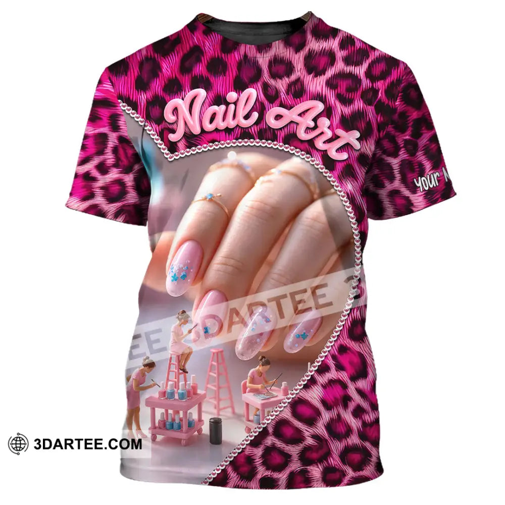 Unisex Shirt Custom Nails Artist Shirt T Shirt / S T shirt