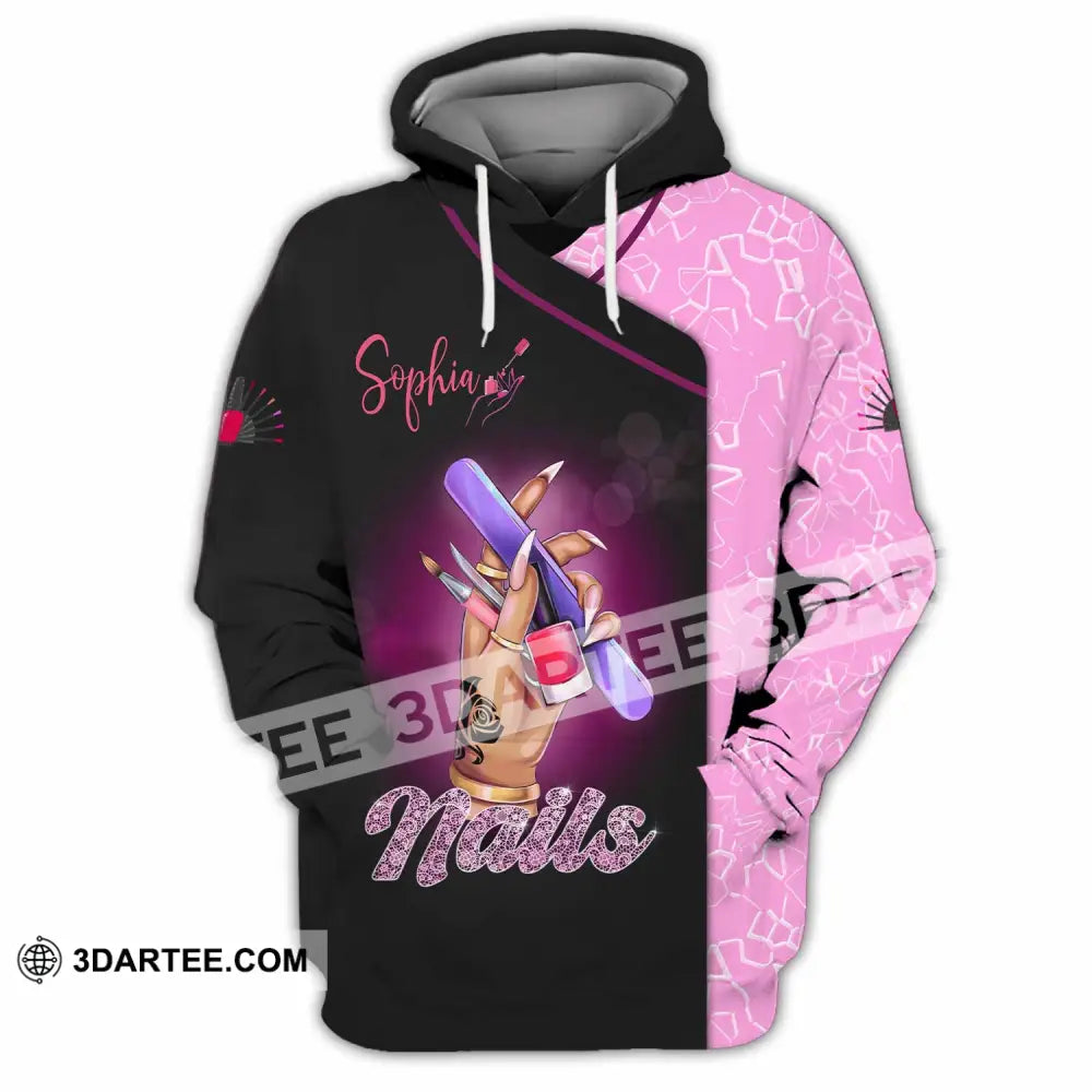 Unisex Shirt - Custom Nails Lover Shirt Hoodie / S T-shirt