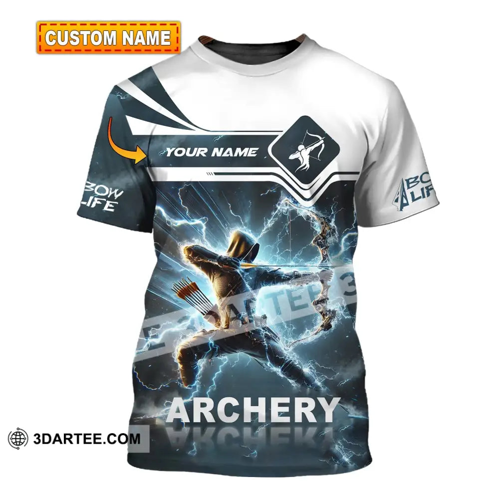 Unisex Shirt - Custom Name Archery T-Shirt