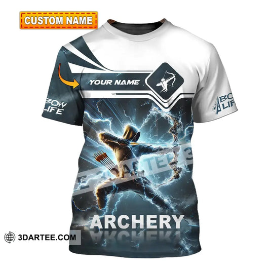 Unisex Shirt - Custom Name Archery T-Shirt