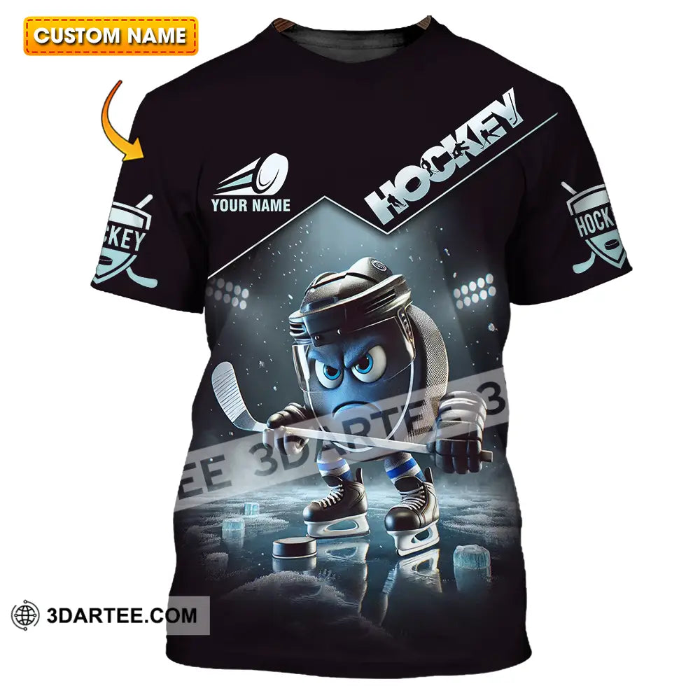 Unisex Shirt - Custom Name Hockey T-Shirt