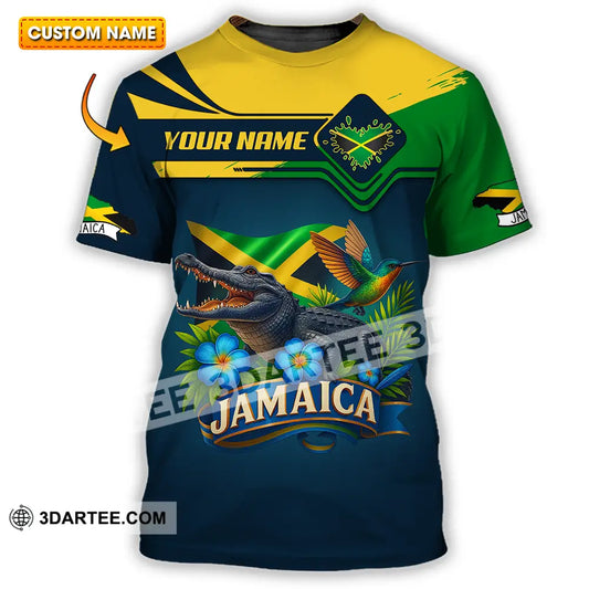 Unisex Shirt - Custom One Love Jamaica Shirt T-shirt