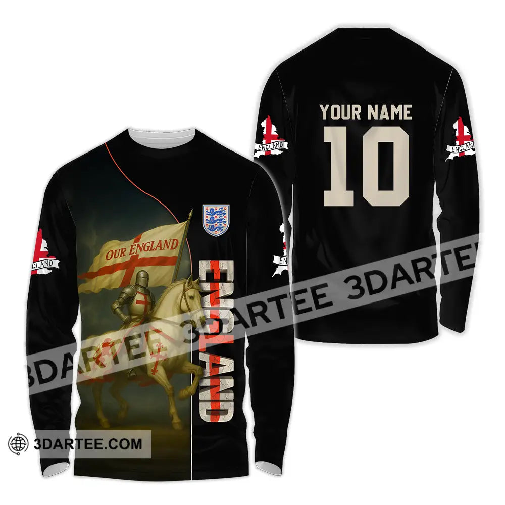 Unisex Shirt - Custom Our England Shirt Long Sleeve Shirt / S T-shirt
