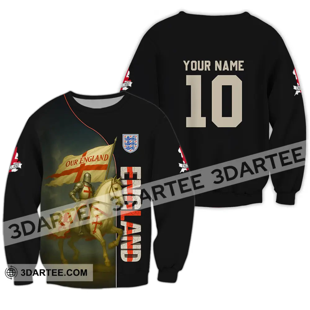 Unisex Shirt - Custom Our England Shirt Long Sleeve / S T-shirt
