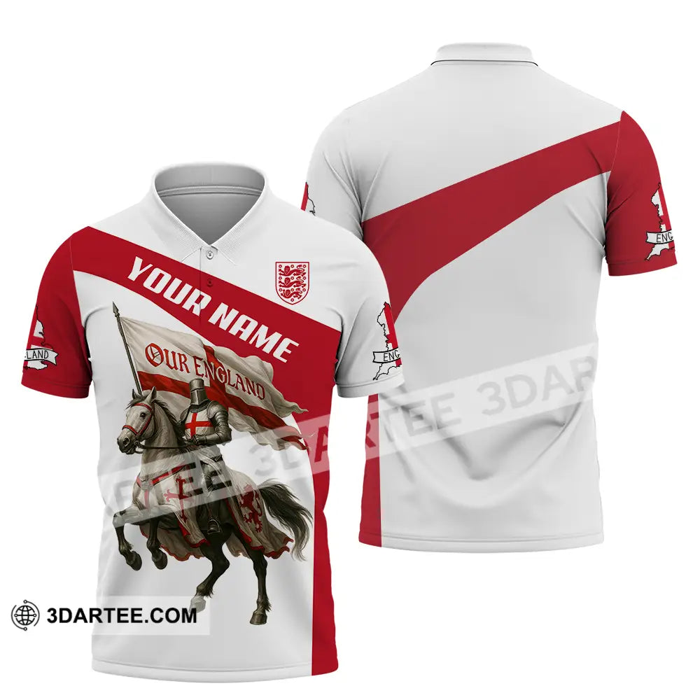 Unisex Shirt - Custom Our England Shirt Polo Shirt / S T-shirt