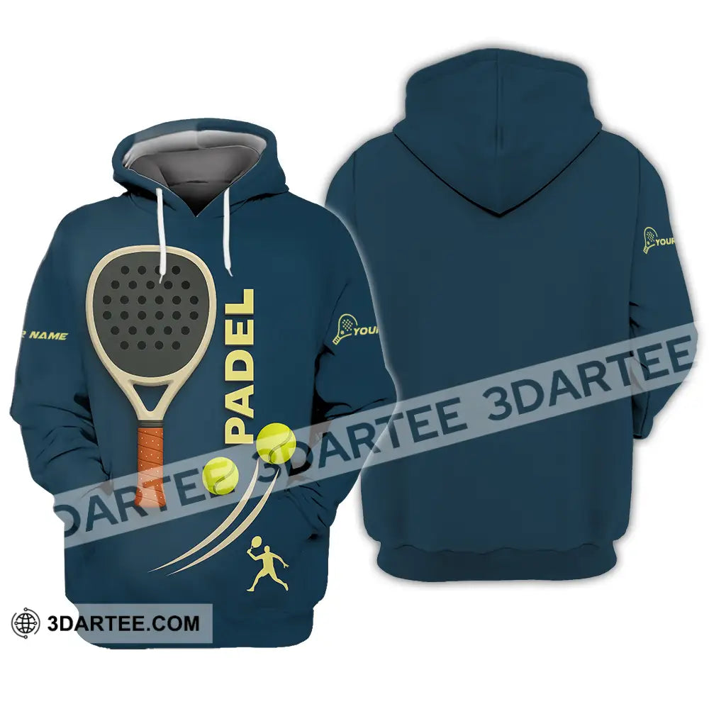 Unisex Shirt - Custom Padel Shirt Hoodie / S T-shirt