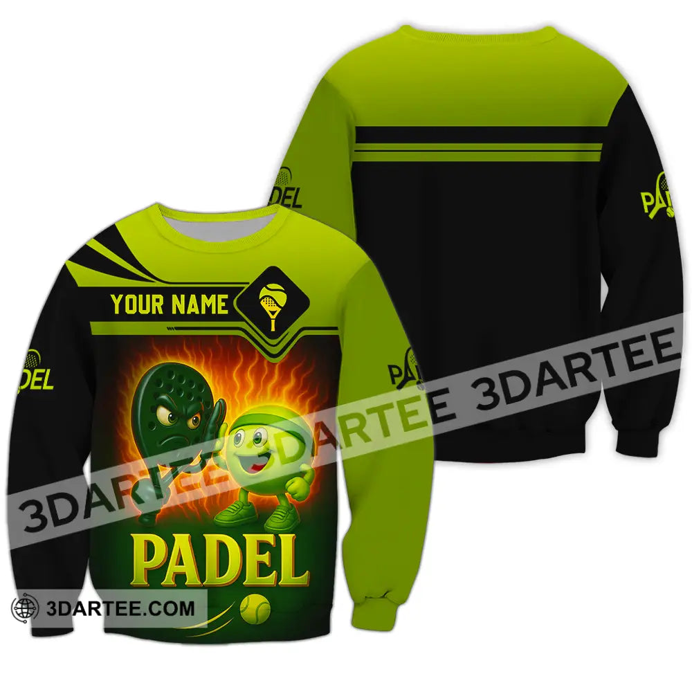 Unisex Shirt - Custom Padel Shirt Long Sleeve / S T-shirt