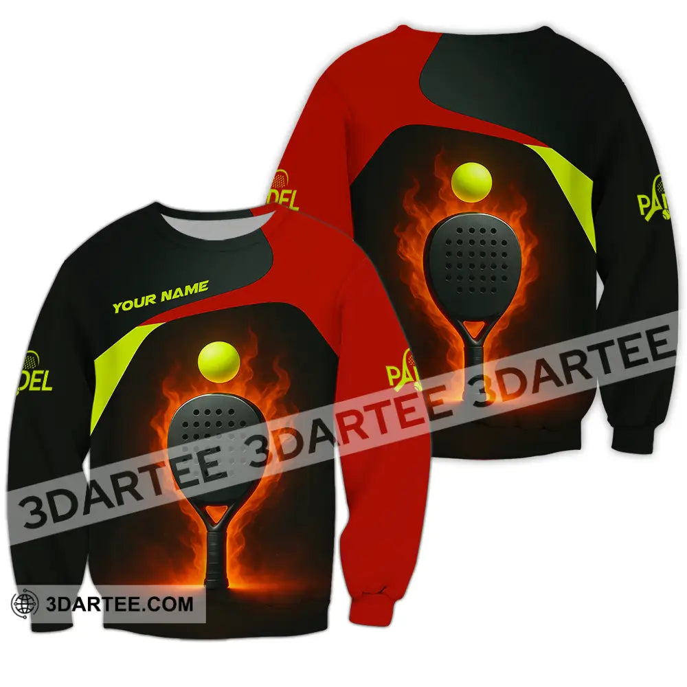 Unisex Shirt - Custom Padel Shirt Long Sleeve / S T-shirt