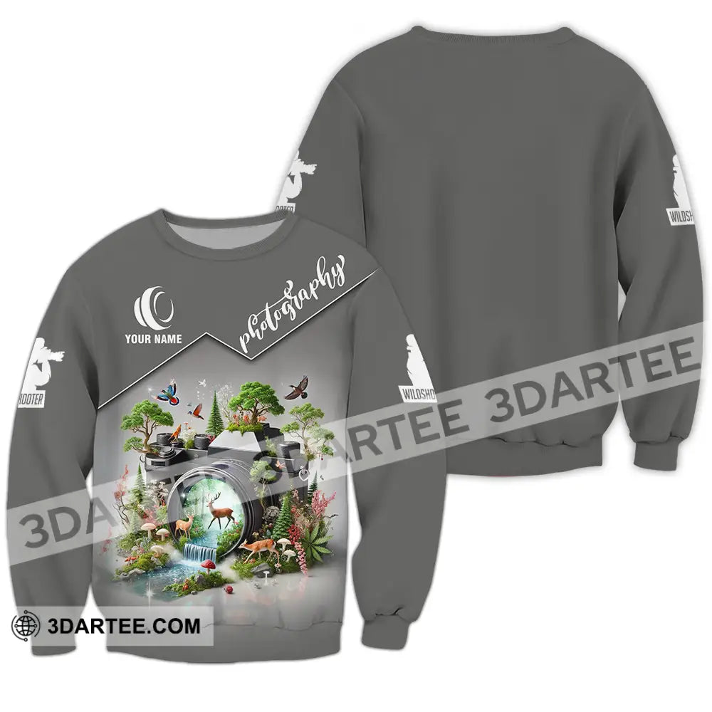 Unisex Shirt - Custom Photography Lover Shirt Long Sleeve / S T-shirt