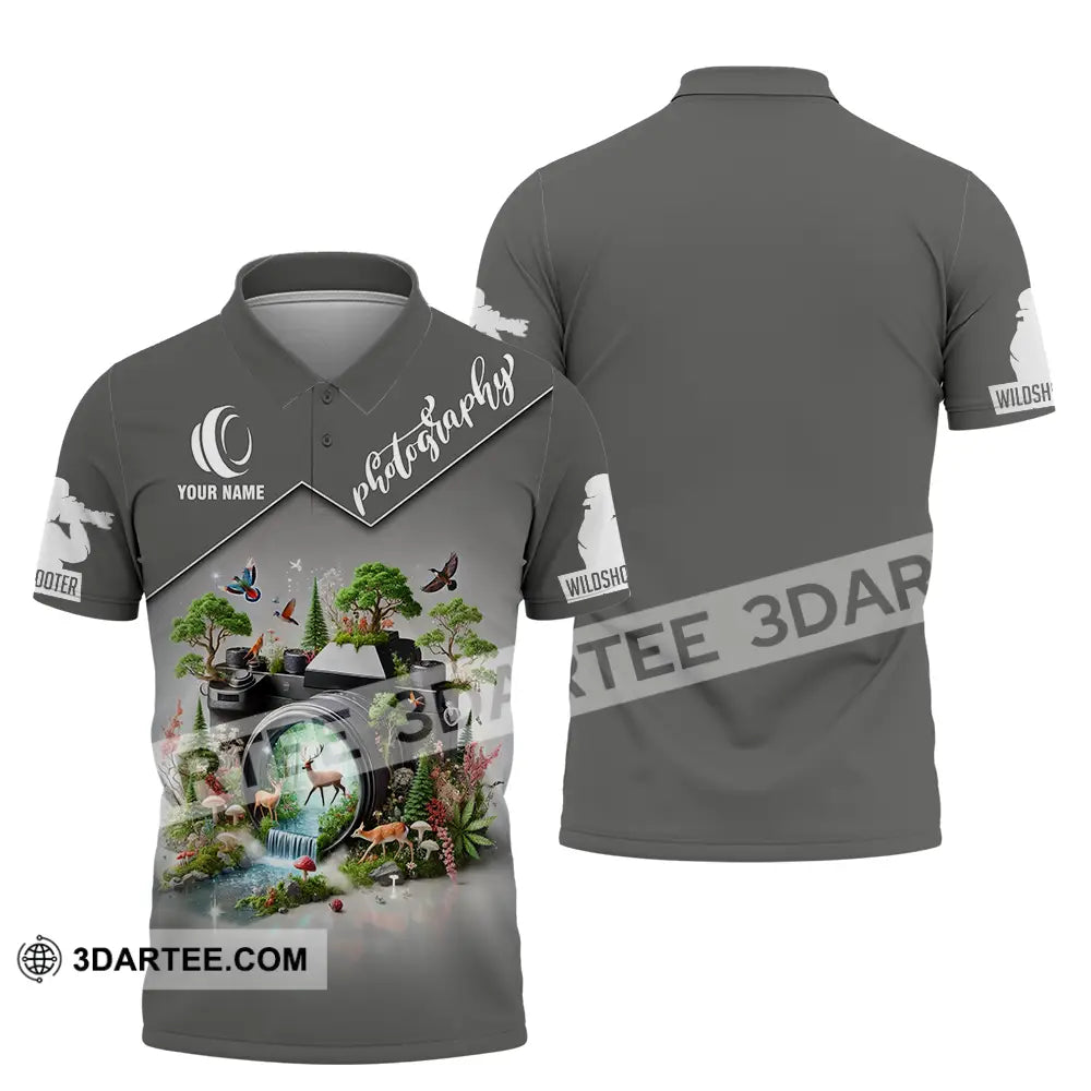 Unisex Shirt - Custom Photography Lover Shirt Polo Shirt / S T-shirt