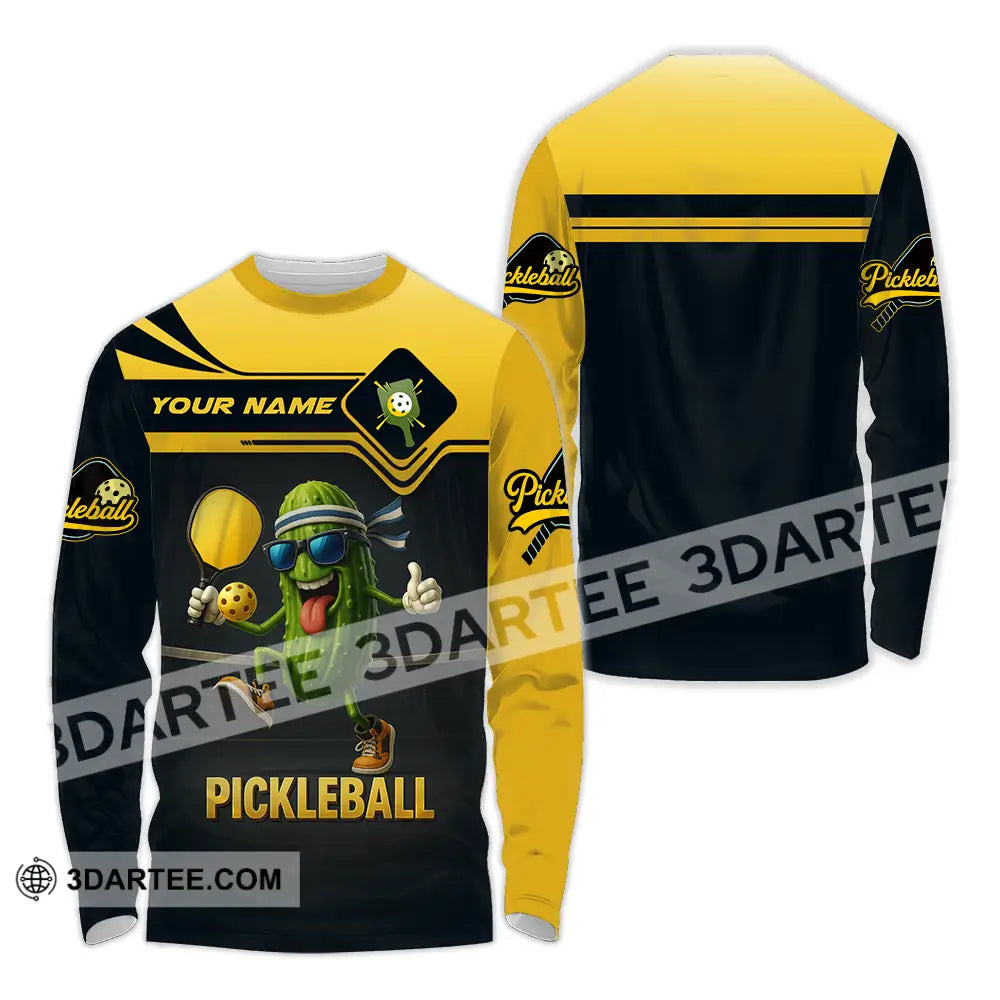Unisex Shirt - Custom Pickleball Shirt Long Sleeve Shirt / S T-shirt