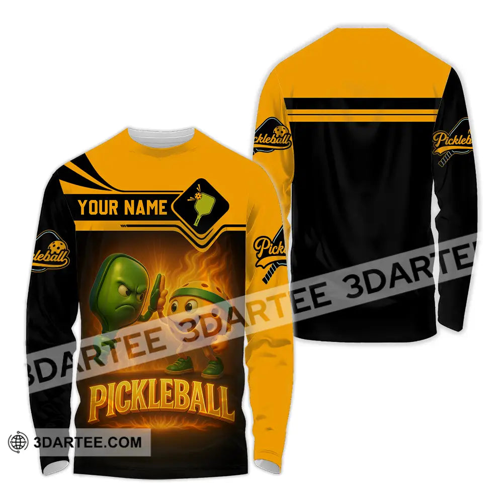 Unisex Shirt - Custom Pickleball Shirt Long Sleeve Shirt / S T-shirt