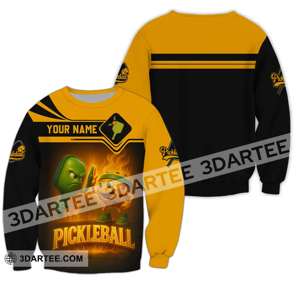 Unisex Shirt - Custom Pickleball Shirt Long Sleeve / S T-shirt