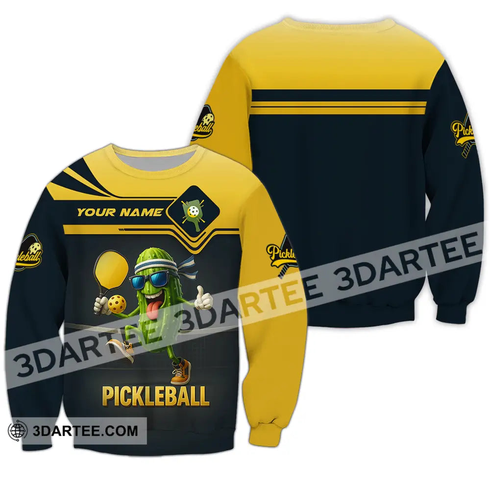 Unisex Shirt - Custom Pickleball Shirt Long Sleeve / S T-shirt