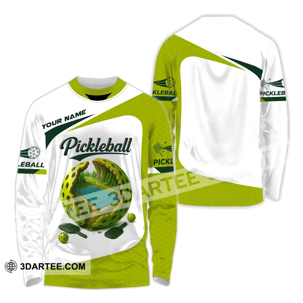 Unisex Shirt - Custom Pickleball Shirt Long Sleeve Shirt / S T-shirt
