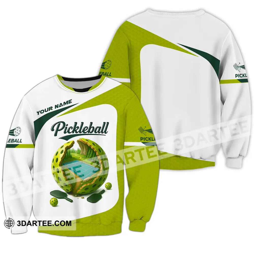 Unisex Shirt - Custom Pickleball Shirt Long Sleeve / S T-shirt