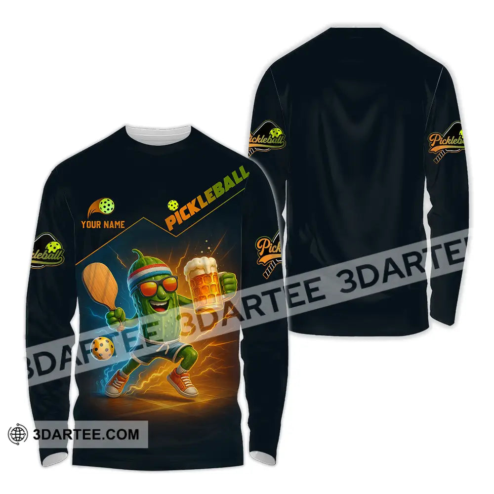 Unisex Shirt - Custom Pickleball Sport Shirt Long Sleeve Shirt / S T-shirt