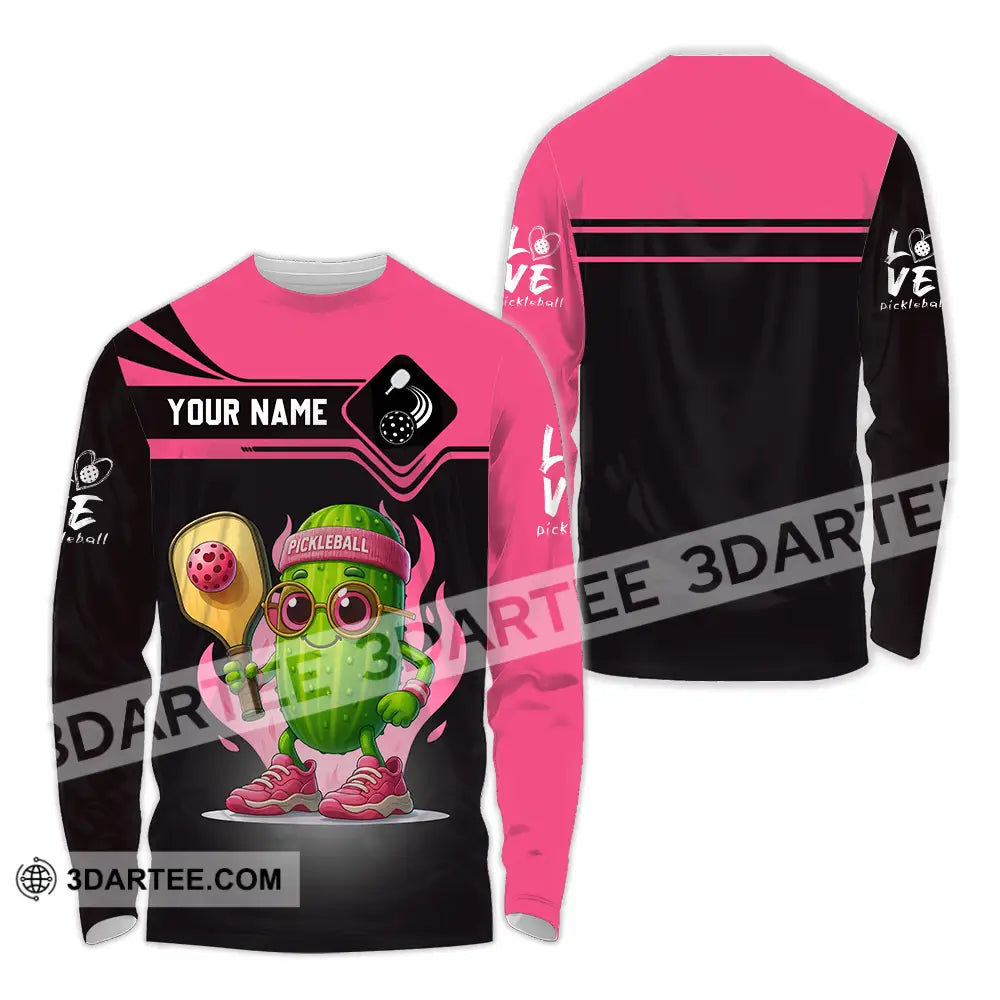 Unisex Shirt - Custom Pickleball Sport Shirt Long Sleeve Shirt / S T-shirt