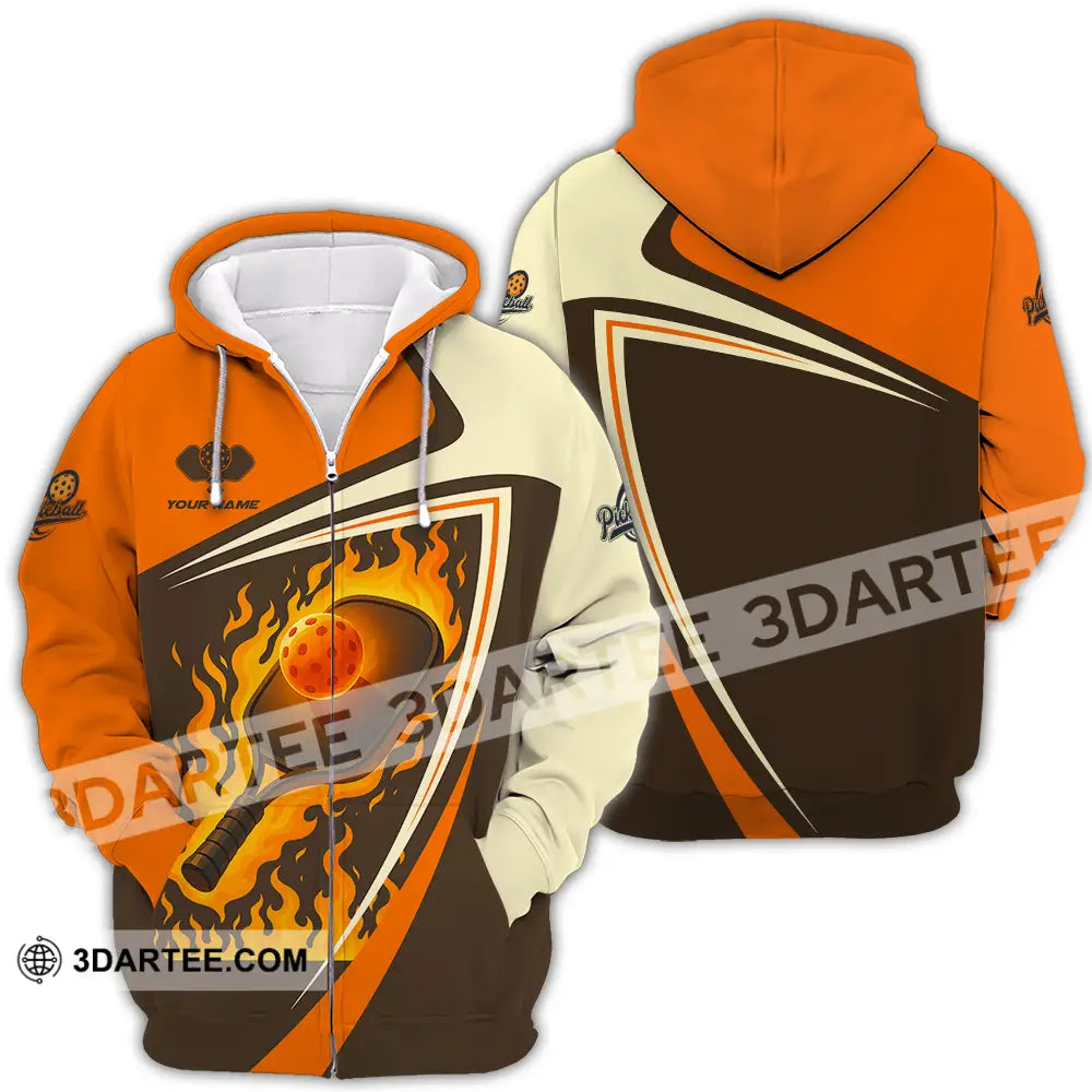 Unisex Shirt - Custom Pickleball Sport Shirt Zipper Hoodie / S T-shirt