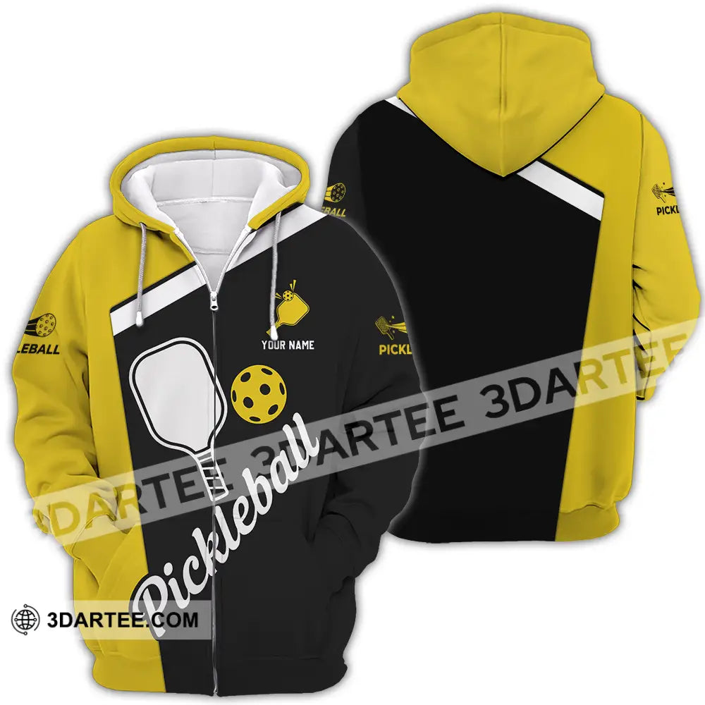 Unisex Shirt - Custom Pickleball Shirt Zipper Hoodie / S T-shirt