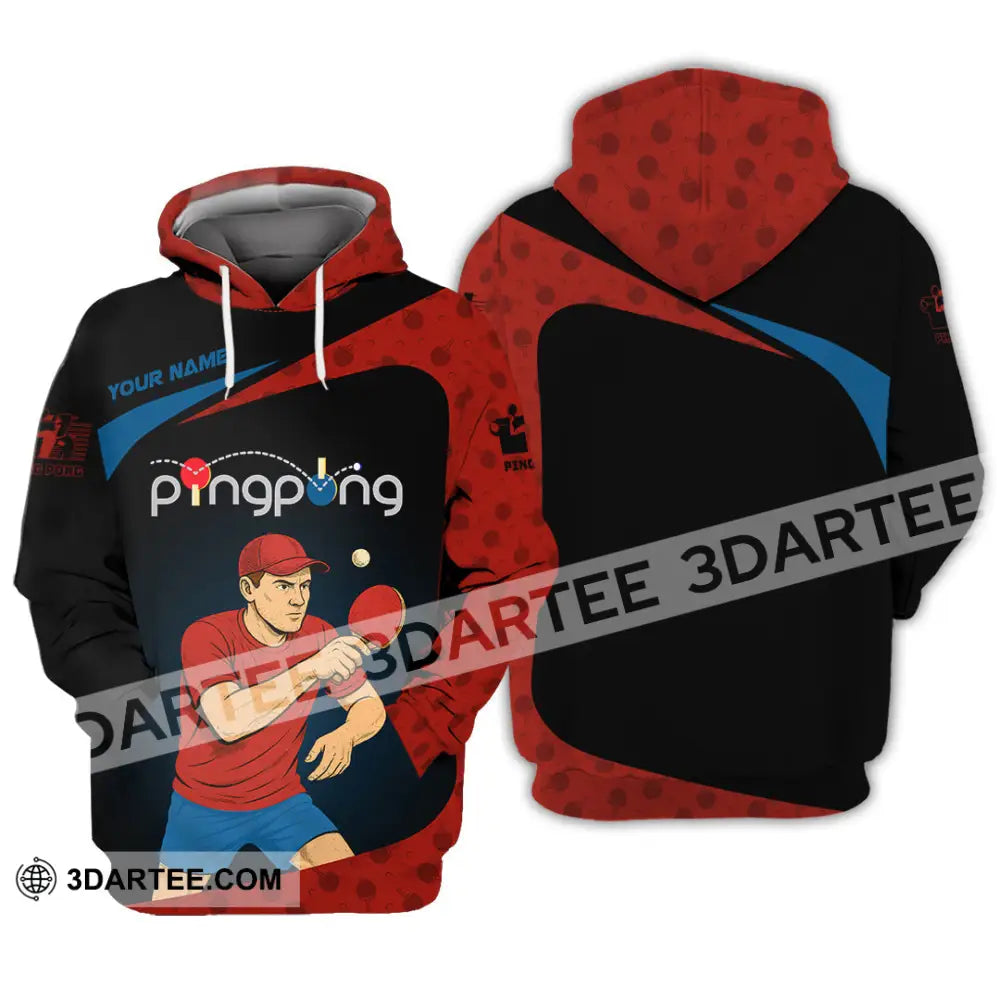 Unisex Shirt - Custom Ping Pong Shirt Hoodie / S T-shirt