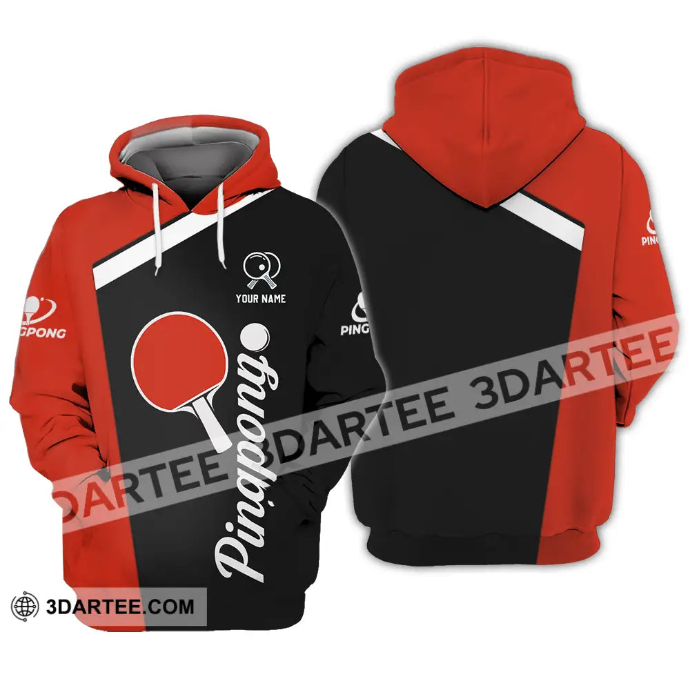 Unisex Shirt - Custom Ping Pong Shirt Hoodie / S T-shirt