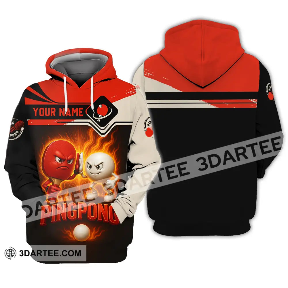 Unisex Shirt - Custom Ping Pong Shirt Hoodie / S T-shirt