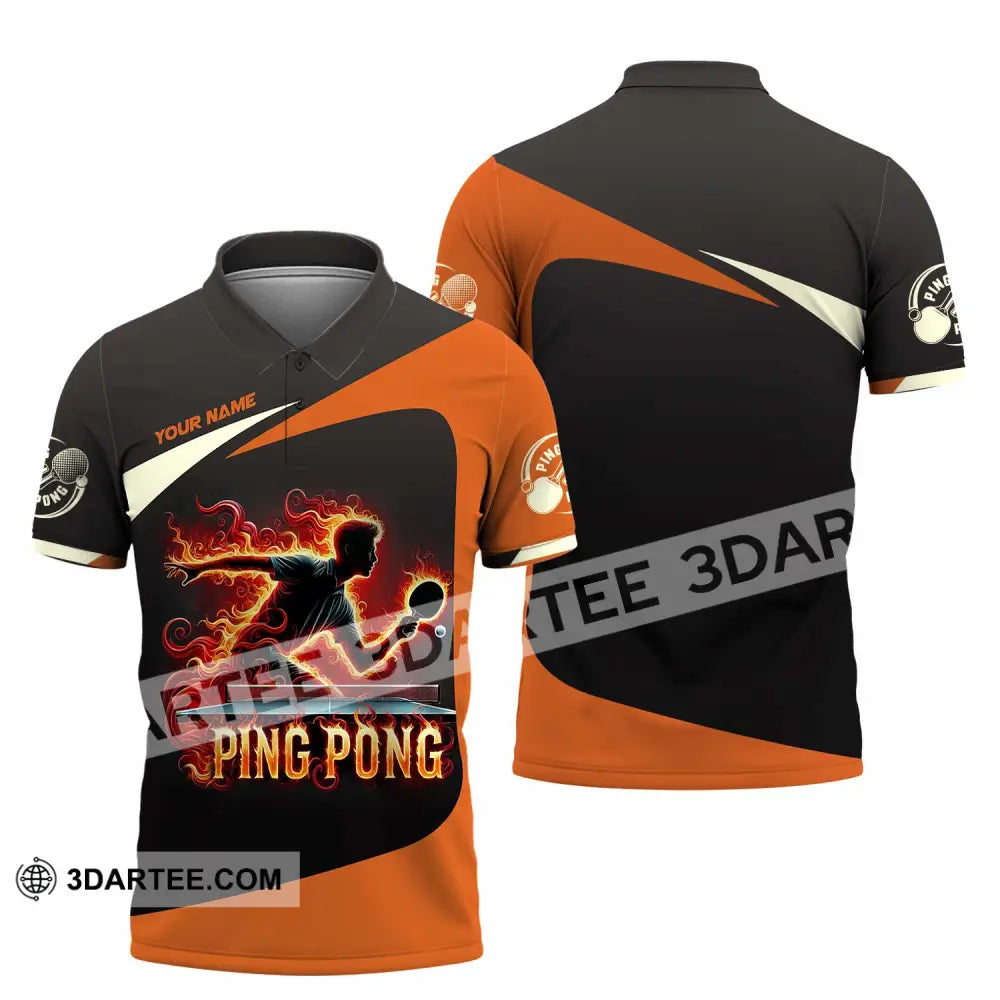 Unisex Shirt - Custom Ping Pong Shirt Polo Shirt / S T-shirt