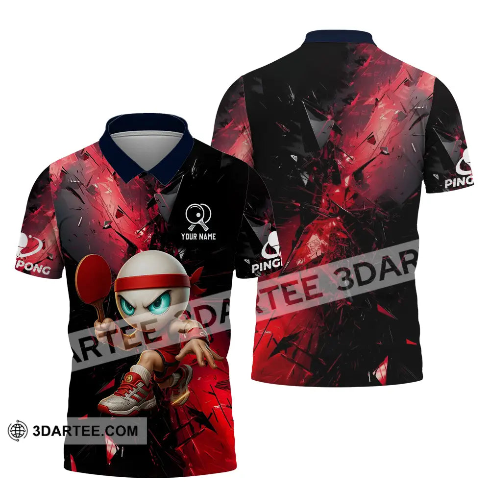 Unisex Shirt - Custom Ping Pong Shirt Polo Shirt / S T-shirt