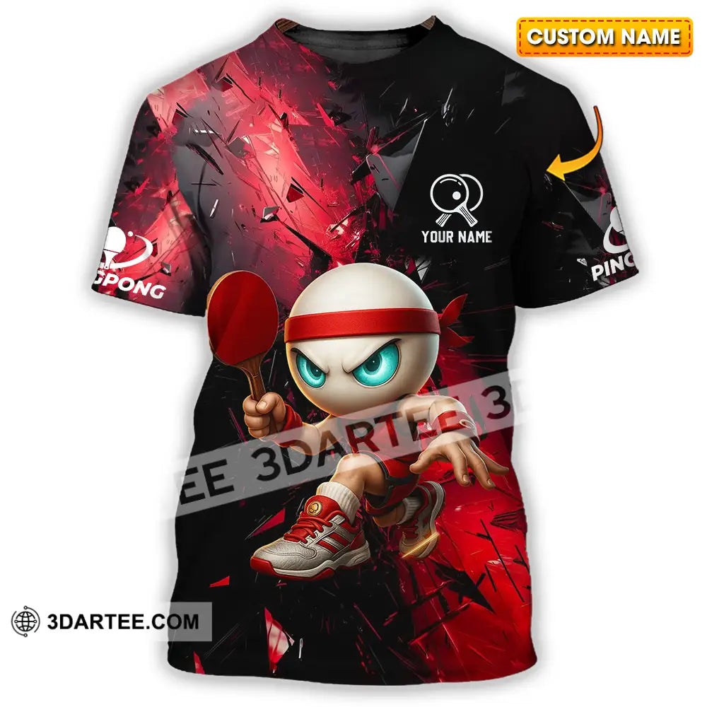 Unisex Shirt - Custom Ping Pong Shirt T-shirt