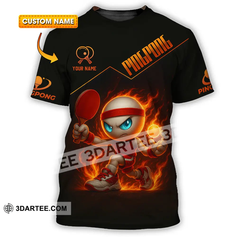 Unisex Shirt - Custom Ping Pong Shirt T-shirt