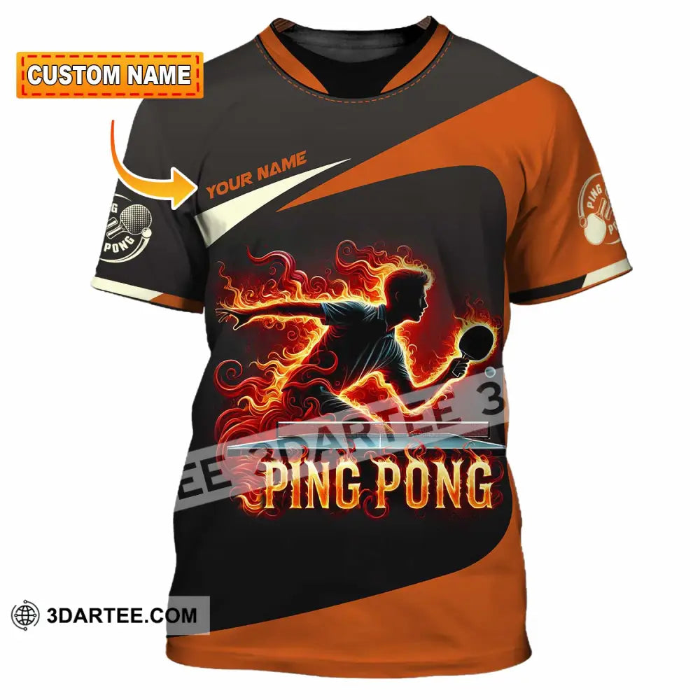 Unisex Shirt - Custom Ping Pong Shirt T-shirt